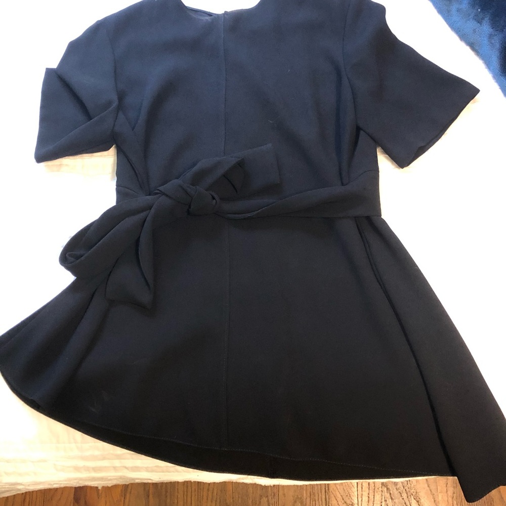 Black Zara tie top